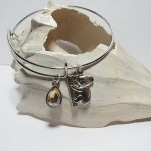 Cute Koala Adjustable Charm Bracelet Bangle